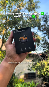MINISO MS122 Wireless Headset TWS Earphone Bluetooth 6.0 AI Translation 100 Languages 3.7g Ultra Light Fast Charge 30 Hours Baterai Panjang ANC HiFi Sound In-Ear Comfort