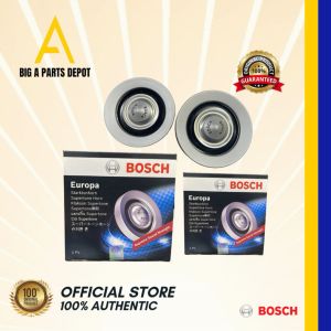 BOSCH ORIGINAL Europa Horn Silver 12volts 300/375Hz (0-320-223-911) BOSCH Horn Europa 2pcs/set
