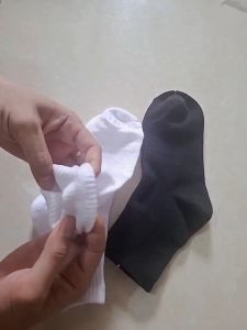 Tất nam nữ bassic dễ phối đồ tất vớ cotton co dãn bốn chiều thấm hút mô hôi chân