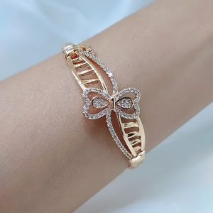 Gelang Tangan Bangle Wanita Aksesoris Fashion Awet Tahan Lama Anti Karat Cocok Untuk Harian G5-8G