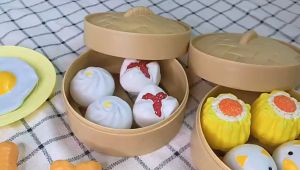 Delicious Kitchen Toys Childrens Play House Toys Breakfast Fake Food Toys Incense Business Toys Childrens Day Gifts