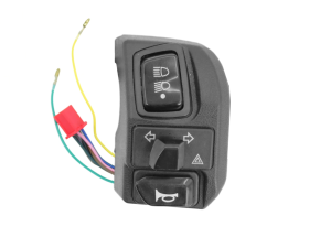 SRL115 7/8 22mm motorcycle ATV handlebar control switch headlight fog light turn signal horn switch button