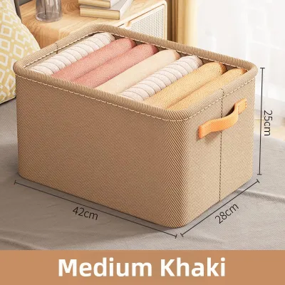 SONGE | Cotton Linen Large Capacity Storage Box
