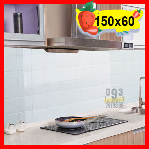 Đề Can Dán Phòng Bếp Decal Keo Dán Đa Năng Tấm Chắn Dầu Mỡ Tấm Lót Bàn Miếng Lót Kệ Dài 3 Mét