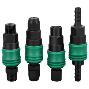 Self-Locking Plastic Steel C-Type Quick Connector Air Tube Fitting Compressor Air Pump Accessories Hose Male And Female Head
