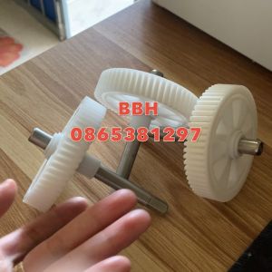 Trục bánh răng máy ép chậm Hongxin RH311 RH312 bbh