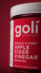 Goli Nutrition Apple Cider Vinegar Gummies 10 Gummies - Digestion Metabolism and Gut Health