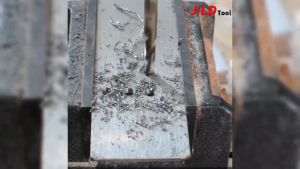 JLD Mata Bor Pembuat Ulir Drat Drill Tap Set Hex Twist Spiral Tapper Baut Bit Drilling Tapping Deburring