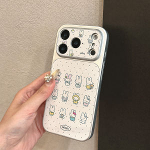 TUZHEER | Ins Style Durable Phone Case with Black Polka Dot and Rabbit