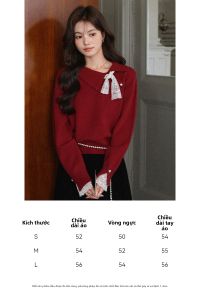 Áo Sweater Đỏ Chất Lượng