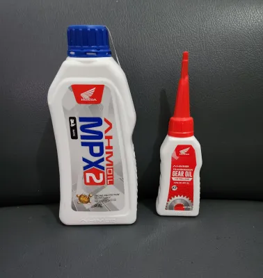 Paket Oli Mpx2 800ml + Oil Gardan Ahm Gear Oli Mesin Motor Matic