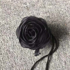 Factory Direct Sales Creative Roses Handbag Foldable and Portable Environmental-Friendly Shopping Bag Multicolor Printing Custom Logo