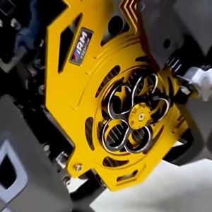 【Local delivery】COD ARM Radiator Cover Windmill Full CNC 2-Color Spinner Design For ADV 160 PCX 160 Click 160