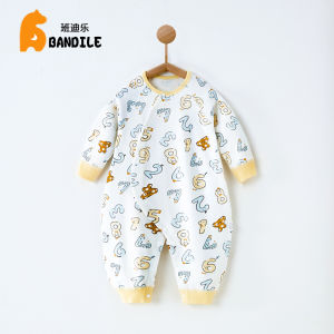 Sterile Cotton Baby Jumpsuit Spring and Autumn Intimates Baby Clothes Boneless Newborn Rompers Long Sleeves Warm Rompers