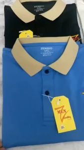 Áo thun POLO nam big size ZENBIG có cổ dành cho người béo bụng to size từ 80-140kg