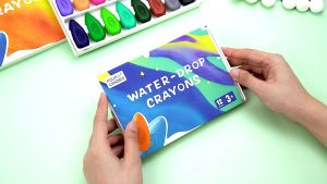 12 24 Color Watercolor Crayons Safe Non-toxic Washable Drawing Pen School Supplies Color Pens
