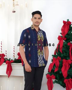 Couple Baju Tenun Dress Natal Terbaru Baju Couple Pasangan Baju Prewedding Baju Viral Baju Trend Kekinian
