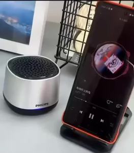 Loa Bluetooth Di Động Mini Philips TAS1009 Loa Siêu Trầm RGB Không Dây Để Bàn Với Pin 1200mAh Âm Thanh Mạnh Mẽ Cho Ngoài Trời