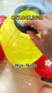 Bộ 4 Đèn lồng Chúc mừng năm mới - Kính Chào Quý Khách trang trí Tết khai trương nhà hàng khu du lịch quán cà phê nhà cửa