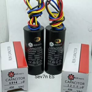 Washing Machine Dual Run Capacitor 12+4uf/ 12+5uf 450VAC