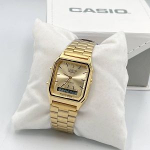 นาฬิกาแฟชั่น 2 ระบบ เข็มใช้ได้จริง รุ่นคลาสสิค ใส่ได้ทุกเพศ ทุกวัย 《 พร้อมกล่องกระดาษ 》