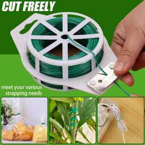 20/50/100M đa chức năng vườn ràng buộc leo núi nho cố định Dòng tái sử dụng cây hoa hỗ trợ dây buộc cáp khuôn cắt bánh