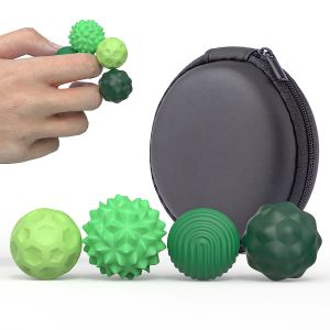 Hot Silicone Sensory Magnetic Ball New Unique Elastic Magnetic Sensory Toy Decompression Soft Massage Training