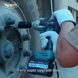 Impact wrench Brushless 288V Mesin bor mesin impact buka baut Cordless Electric Wrench Rechargeable
