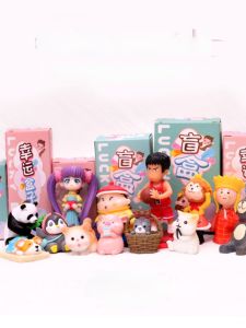 กล่องทายาทสุดทึบ ของเล่นสำหรับเด็กในวันเกิด รุ่นใหม่ล่าสุด ของเล่นตัวเล็ก 2 มิติ ของเล่นสะสม PVC สำหรับเด็กและเยาวชน