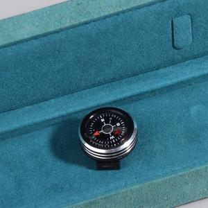 EELHOE | Mini Portable Pocket Compass Removable Watch Strap Button Survival Tool For Hiking Camping Outdoor Accessories