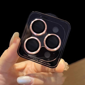 Ultra HD Apple 16Pro Max Camera Lens Film Corning Glass Protection Ring for iPhone 15 pro 13 Super Clear 11 pro Pink 16 plus Full Cover