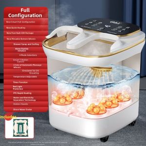 LIWAN | Temperature-Controlled Automatic Massaging Foot Bath Tub