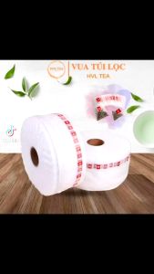 Roll of Corn Fiber Shrink Wrap Film for Tea Bags - Biodegradable Packaging Protector from UK
