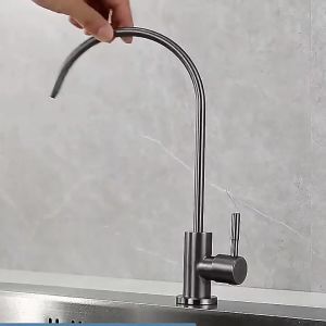 สแตนเลส 304 เกรดพิเศษ ก๊อกน้ำ เครื่องกรองน้ำสำเพศช้ได้กับเครื่องกรองทุกยี่ห้อ