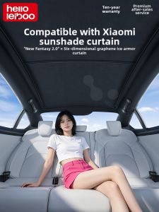 HELLOLEIBOO | Sunshade Sun Protection Insulation Car Roof Skylight Curtain