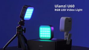 Ulanzi U60 RGB LED Video Light for Smartphone Camera