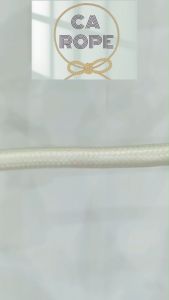 READY STOCK 18MM NYLON DOUBLE BRAIDED ROPE ( White ) - 10.5 METER #High Strength Rope