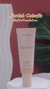 Wardah Colorfit Matte Foundation SPF 30 PA+++ 25ml: Foundation Tahan Lama