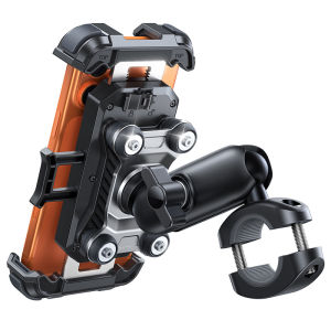 joyroom | Joyroom Motorcycle Phone Holder Anti Vibration Phone Holder for Motorcycle Bike Bicycle Handlebar Phone Mount For 4.7-7 Phone
