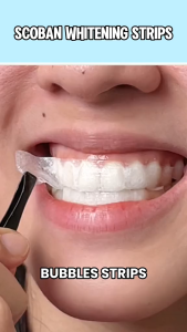 Scoban Advanced Teeth Whitening Strips - 14 Strips(7packs)