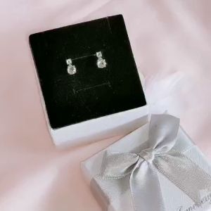 Her Jewellery Snowman Earrings - Luxury Crystal Embellishments plated with 18K Gold