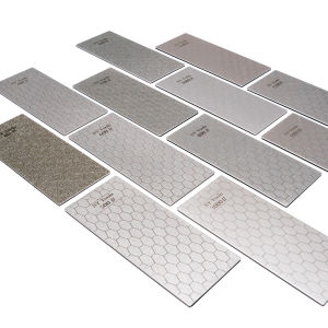 80#-3000# Electroplated Diamond Sanding Sheet with Honeycomb Pattern Sharpening Stone whetstone Kitchen Knife Grinding
