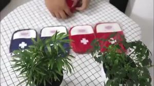 Túi Đựng Thuốc Nhiều Ngăn Du Lịch-Túi Đựng Dụng Cụ Y TếĐồ Cứu Thương-Túi Để Đồ Cá NhânDi Động-LAZYL