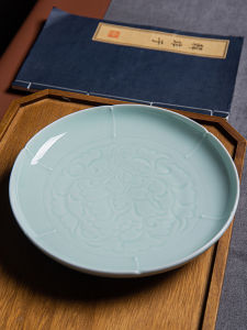 Đĩa Đựng Súp Dày Tráng Men Dưới Nhiệt Độ Tròn Kiểu Trung Quốc Dùng Tại Nhà Và Thương Mại Sáng Tạo Ý Nghĩa Đĩa Đựng Món Ăn Nóng