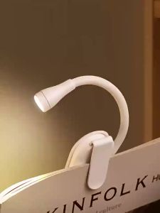 🔥FREESHIP🔥 Đèn ngủ Mini LED Sách có thể điều chỉnh Clip 360° Đèn bảo vệ mắt Flip Study có thể sạc lại 3 màu để đọc sách phòng ngủ du lịch