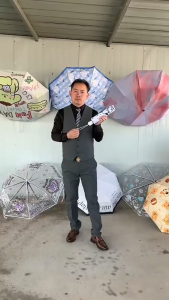 Fully automatic folding umbrella sunshade umbrella sun umbrella rainy and sunny dual-purpose sun umbrella anti-ultraviolet