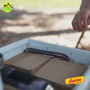 \*\*เหล็กแขวนถุงขยะข้างโต๊ะ Camping พับได้ สะดวกใช้งาน เพิ่มพื้นที่บนโต๊ะ สินค้าส่งจากไทย