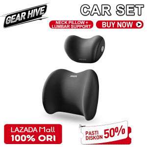 GEAR HIVE Summer driving headrest pillow Car headrest neck pillow car aviation-grade neck support pillow car seat cushion for in-vehicle use. High quality. 100% Ori. Pasti diskon 50%.