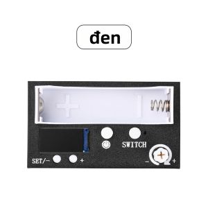 diymore | Màn Hình Màu TFT Bộ Chuyển Đổi Nguồn Điện Mini Buck Boost Bộ Chuyển Đổi Điện Áp Pin 18650 Mô-đun Hiển Thị Dòng Điện 06V-256V