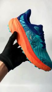 Sepatu Running Lari Olahraga Marathon Jogging HOKA ROCKET X 2 RUNNING SHOES CERAMIC / EVENING